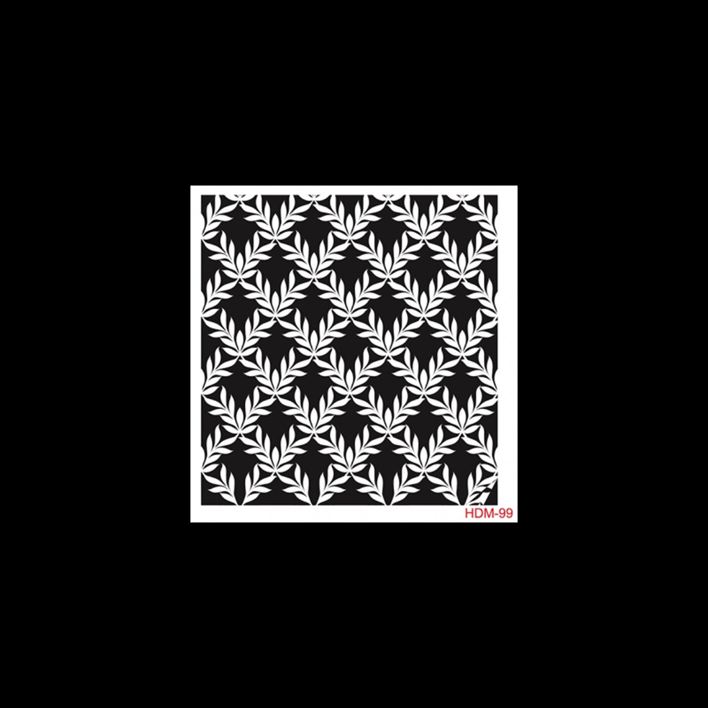 HDM99 Трафарет миди для домашнего декора 25x25