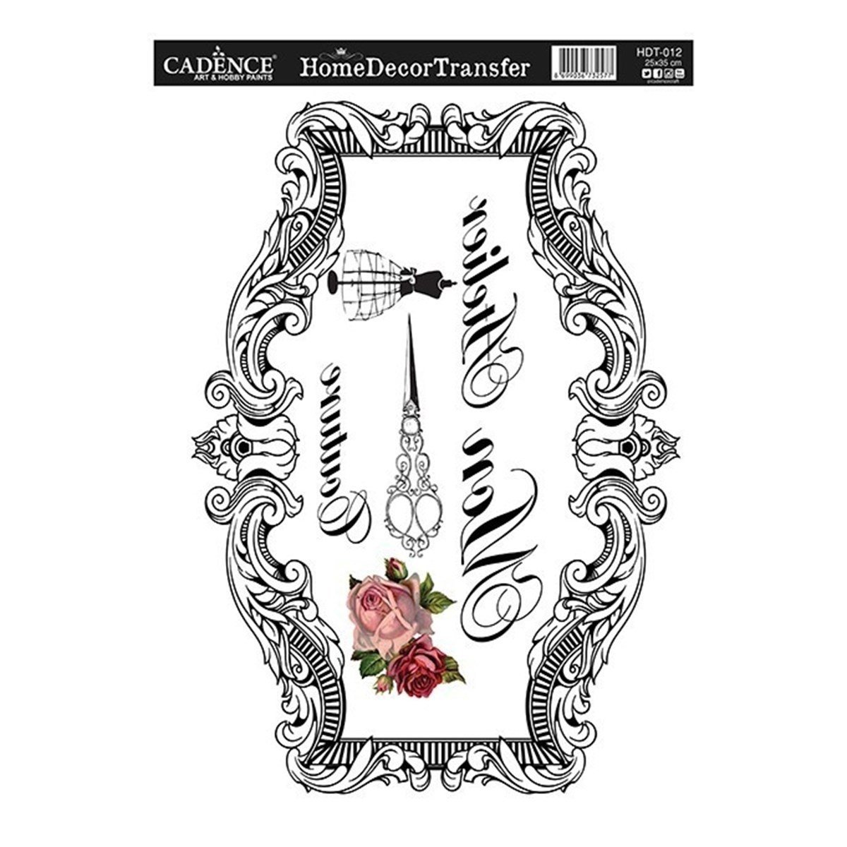 HDT-12 Перенос домашнего декора 25x25