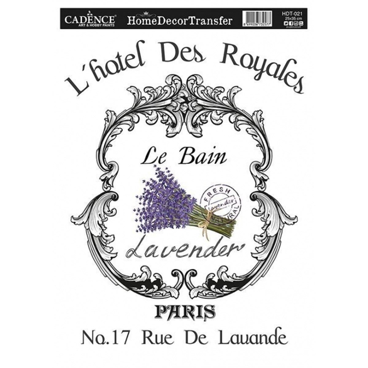 HDT-21 Перенос домашнего декора 25x25