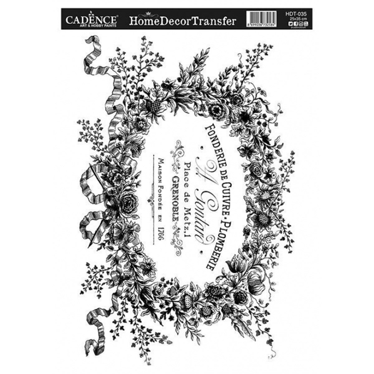 HDT-35 Перенос домашнего декора 25x25