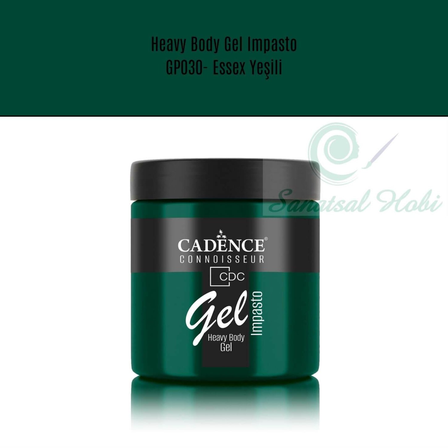 ГЕЛЬ ДЛЯ ТЯЖЕЛОГО ТЕЛА IMPASTO GP-030 ESSEX ЗЕЛЕНЫЙ 250МЛ