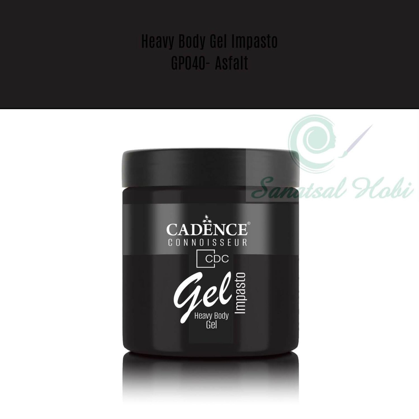 Гель для тяжелого тела Impasto GP-040 Асфальт 250мл