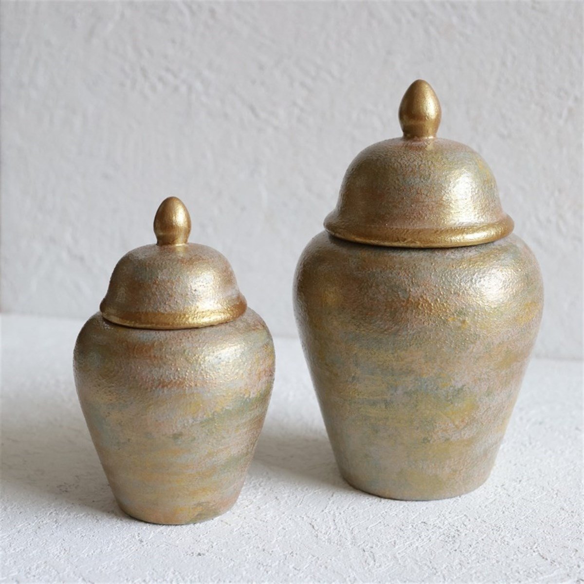 مزهرية هيرا شاه مكعبة مزدوجة