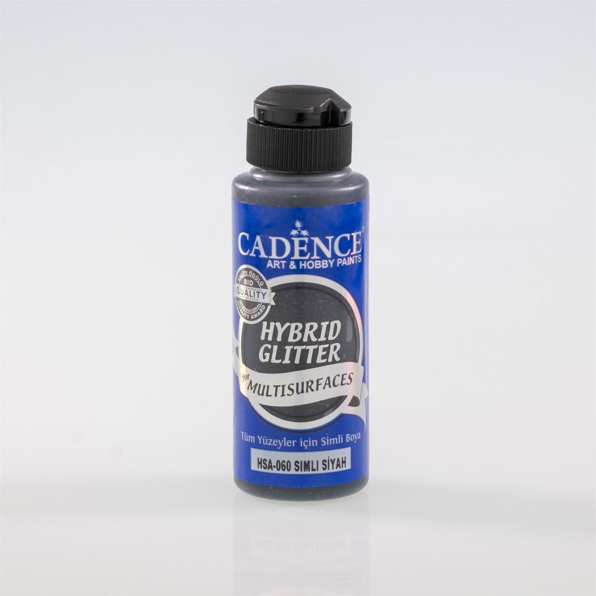 HSA060 Краска для разных поверхностей с блестками Black Gold, 120 мл