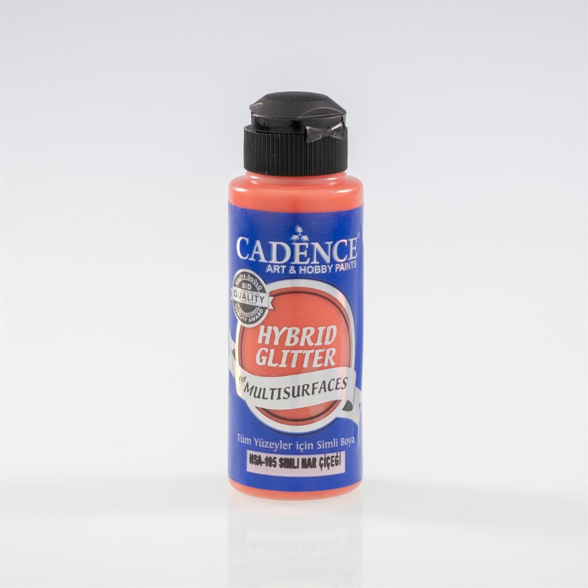 HSA105 Краска для разных поверхностей «Цветок граната» с золотыми блестками, 120 мл