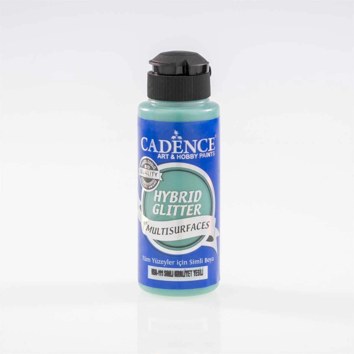 HSA111 طلاء متعدد الأسطح رويال جرين جولد جليتر 120 مل