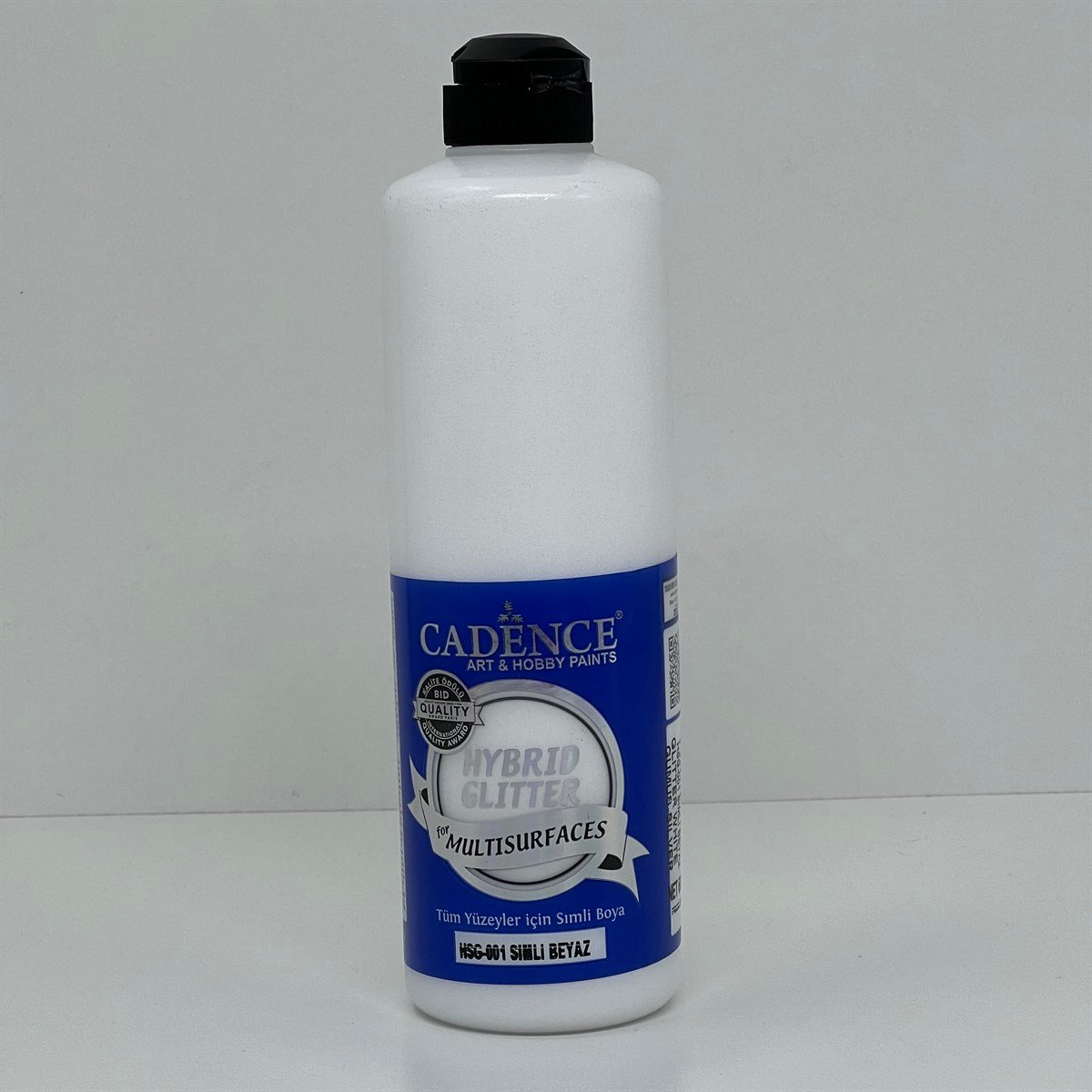 HSG001 طلاء متعدد الأسطح باللون الأبيض الفضي اللامع 500 مل