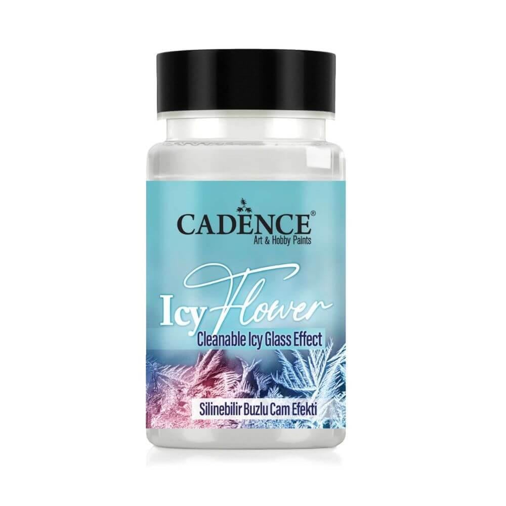 Icy Flower Silinebilir Buzlu Cam Efekti IF-01 Beyaz 90mlL