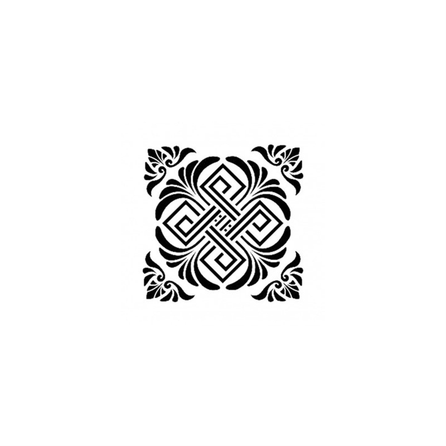 KA31 22x22 KA سلسلة استنسل مربع