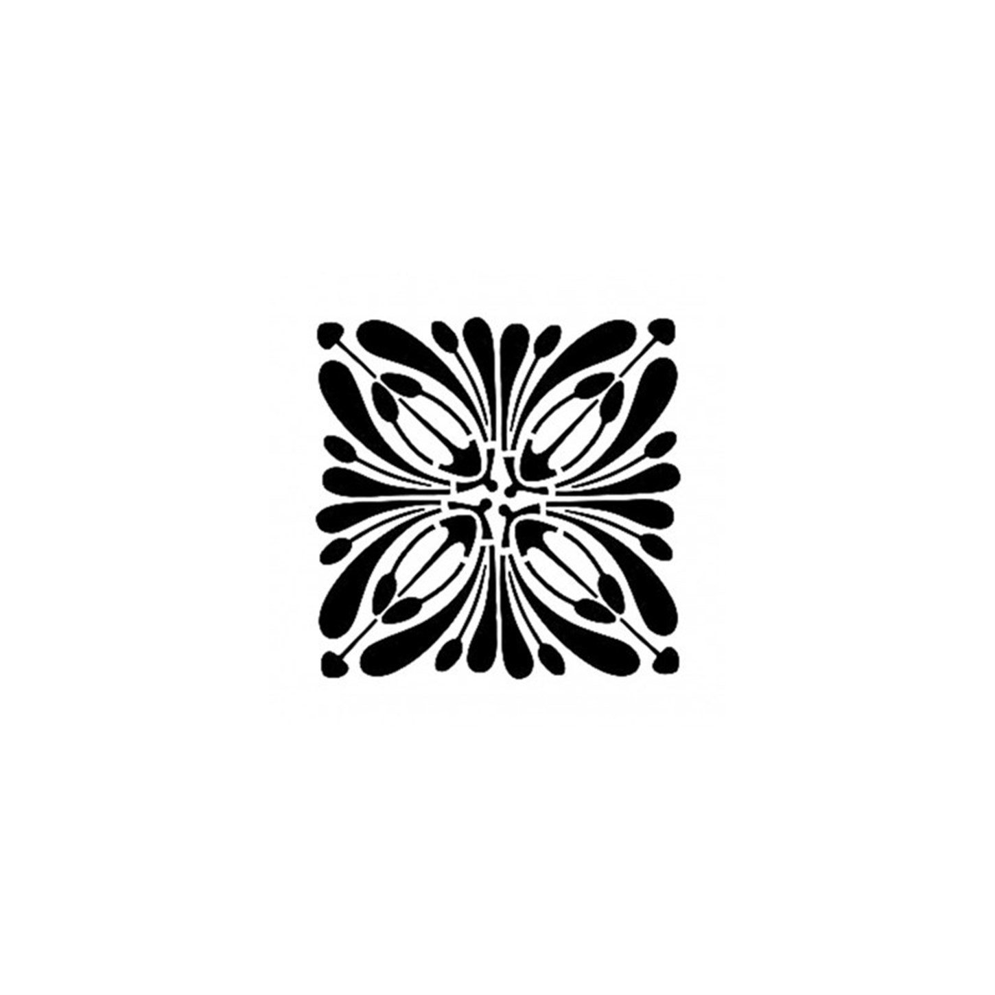 KA45 22x22 KA سلسلة استنسل مربع