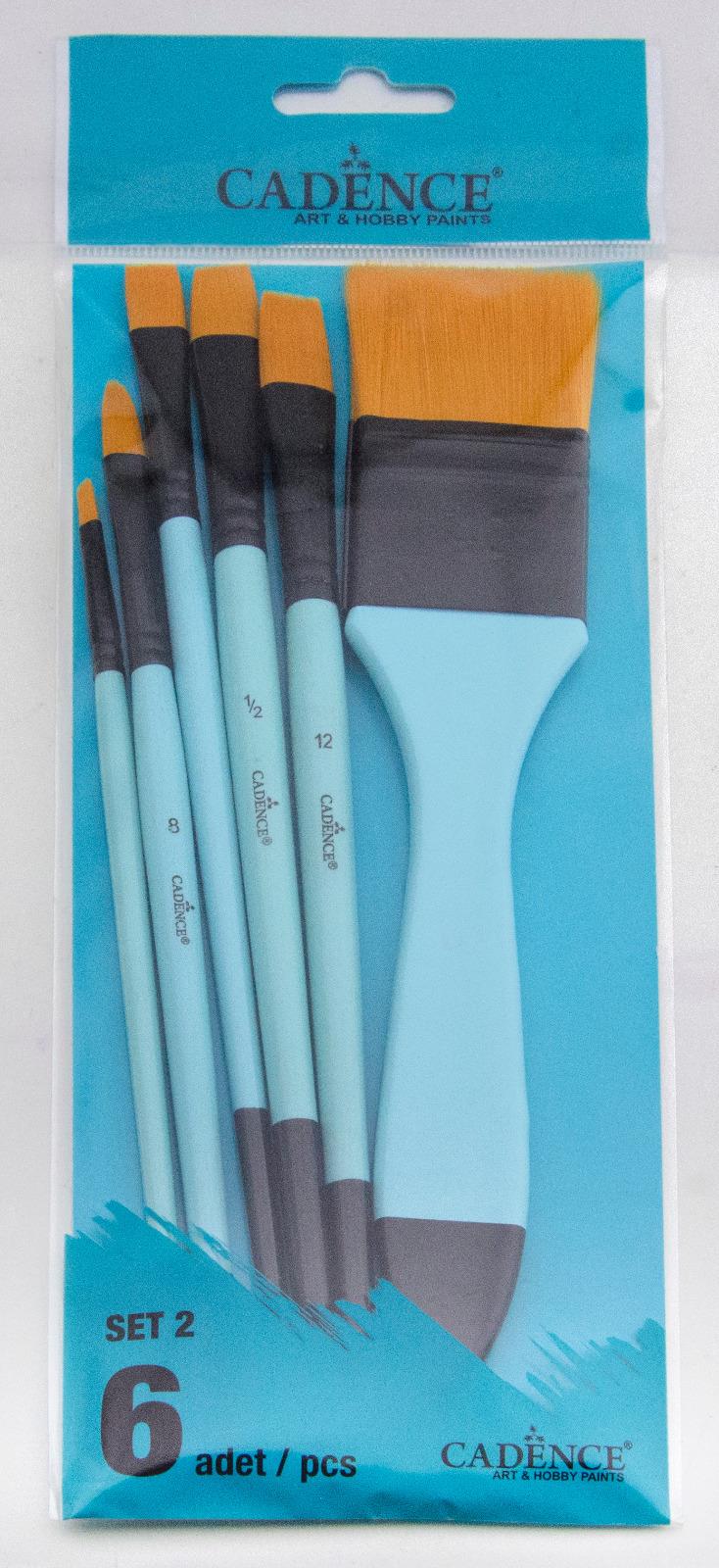 مجموعة فرش الإيقاع المختلطة مكونة من 6 قطع