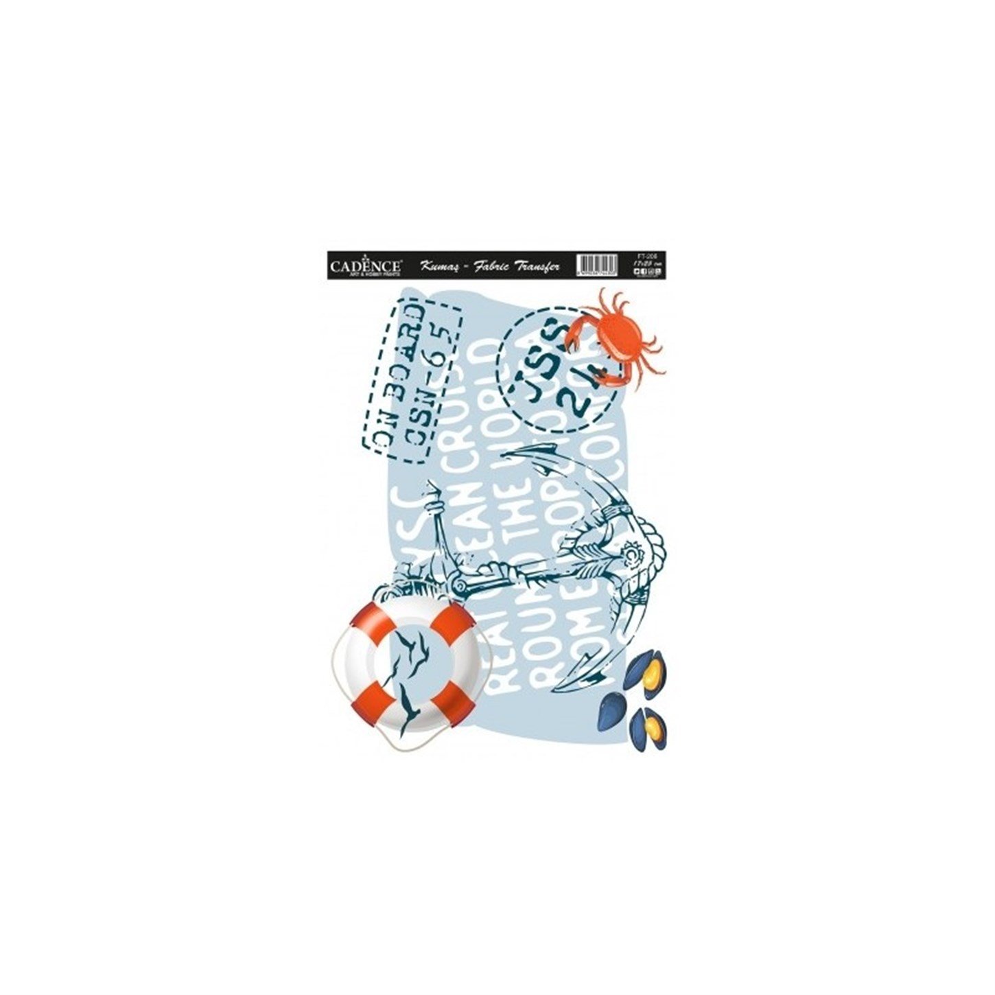 نقل القماش Ft208 17x25