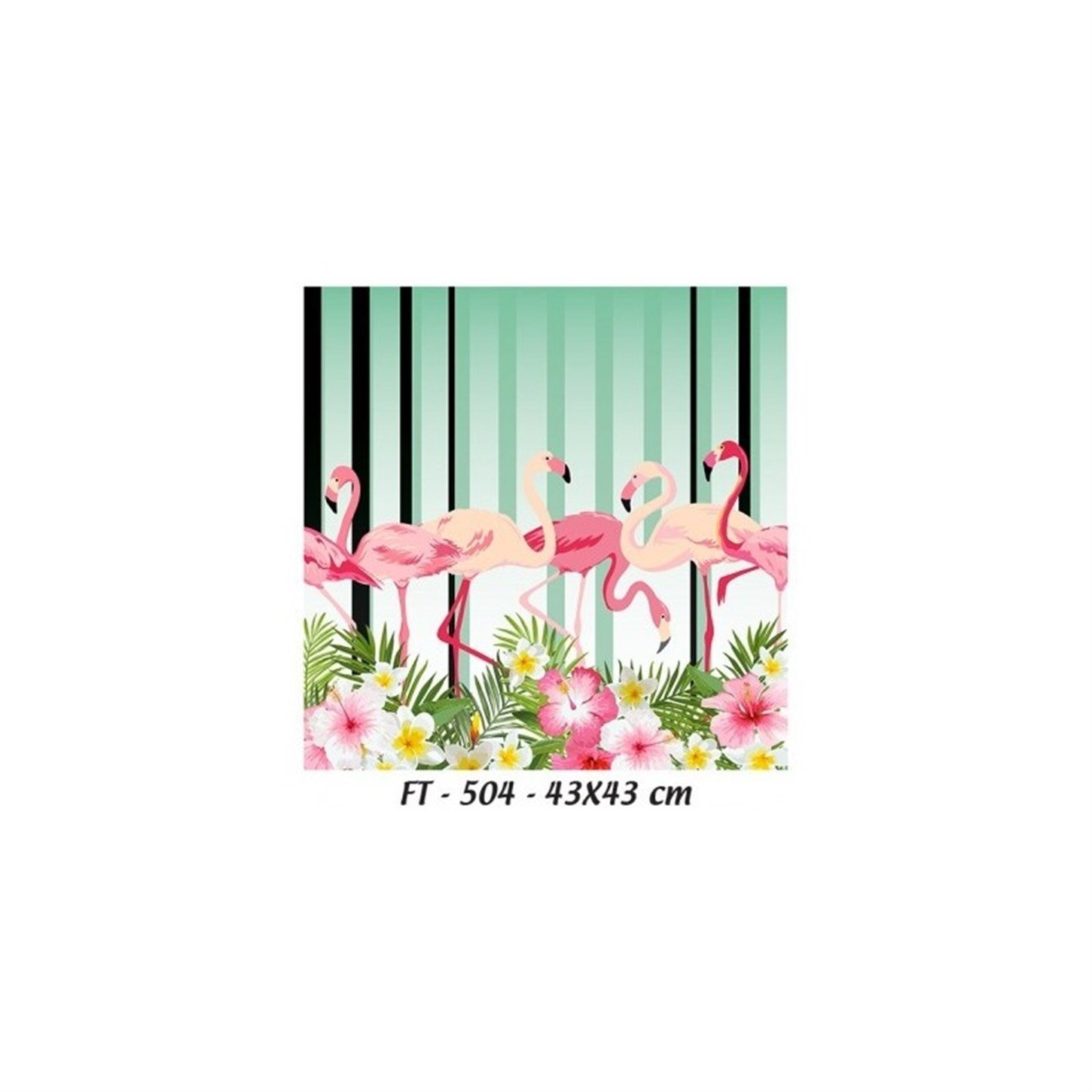 KT504 43x43 Трансфер на ткань