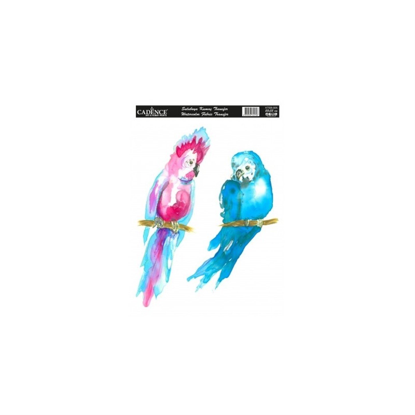 قماش نقل ألوان مائية Ktsb005 25x35