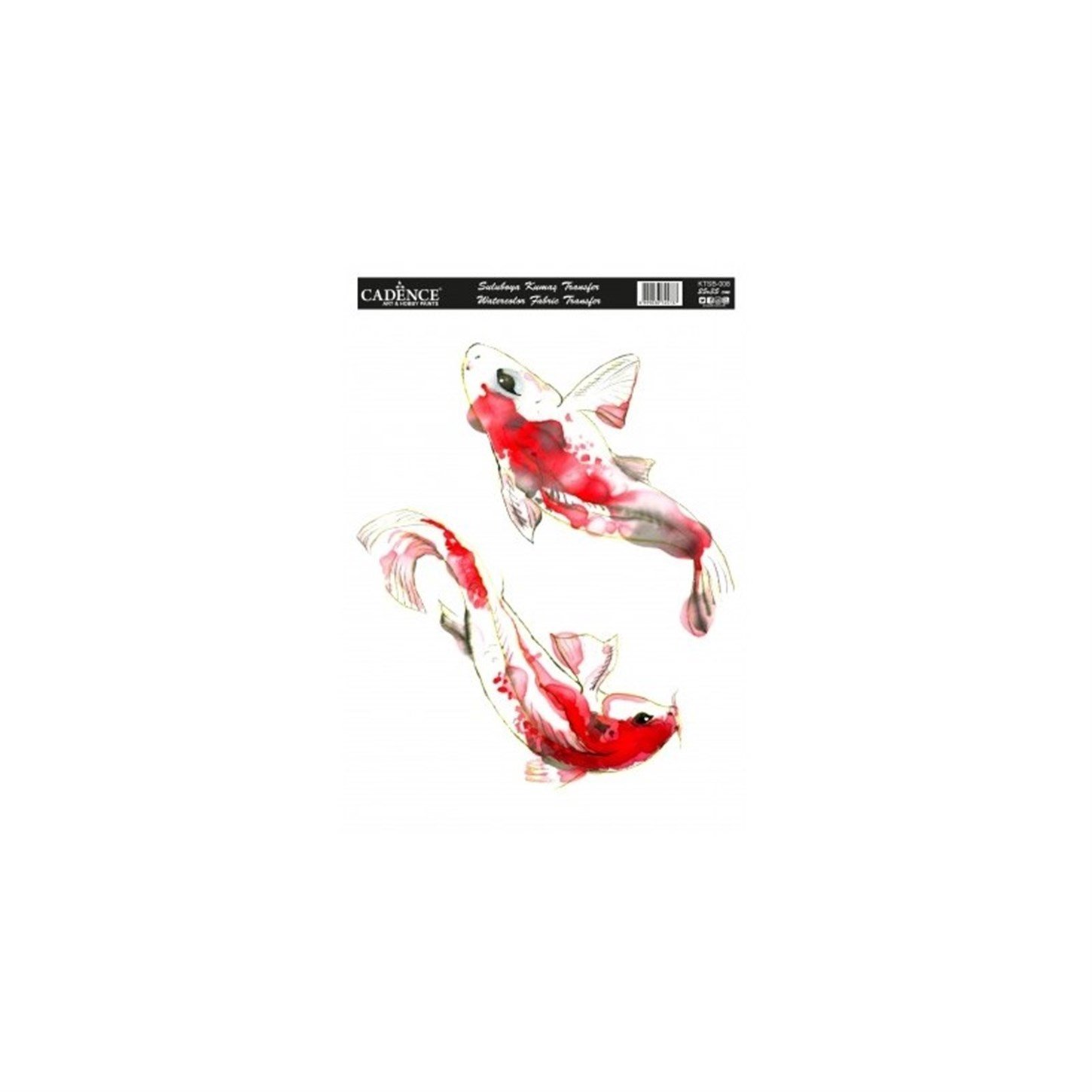 قماش نقل ألوان مائية Ktsb008 25x35