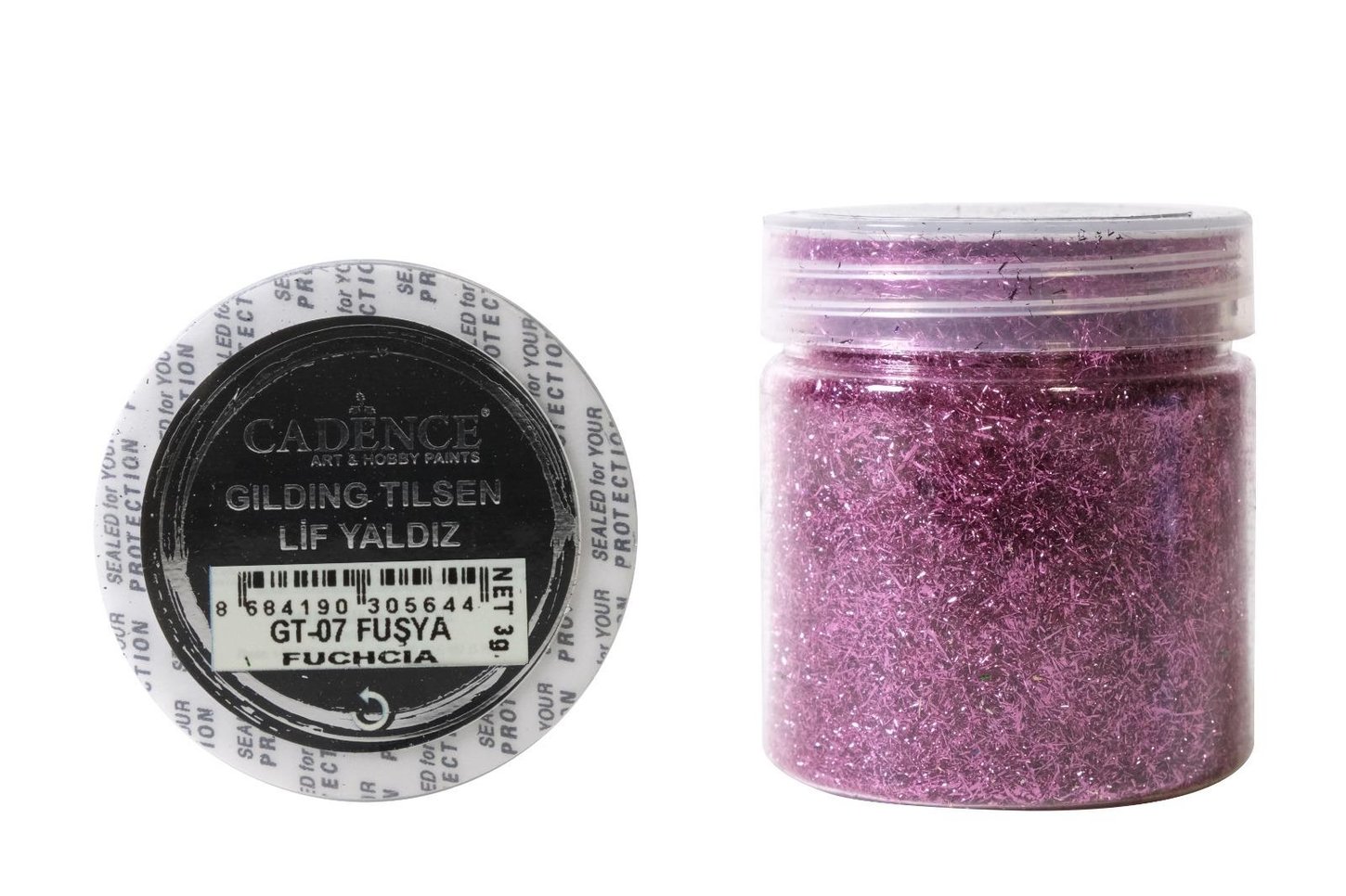 ВОЛОКОННАЯ ФОЛЬГА ( ПОЗОЛОЧЕНИЕ ТИЛЬСЕН ) GT-07 ФУХИЯ