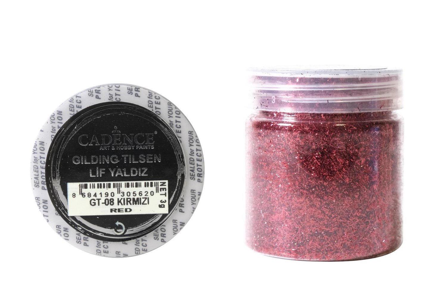 رقائق الألياف (تذهيب تيلسن) GT-08 أحمر