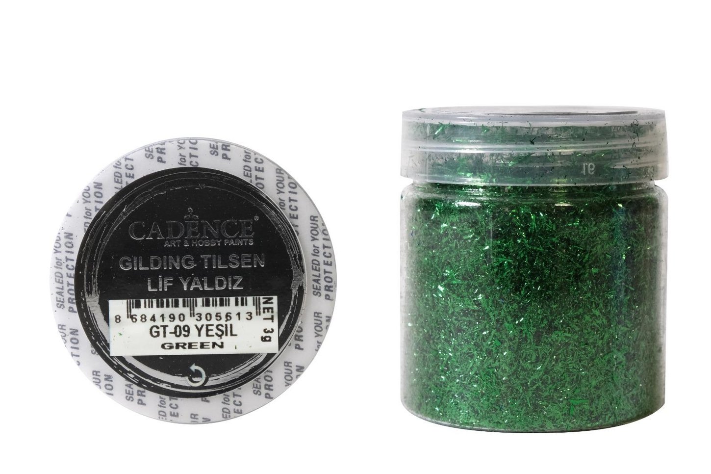 رقائق الألياف (تذهيب تيلسن) GT-09 أخضر