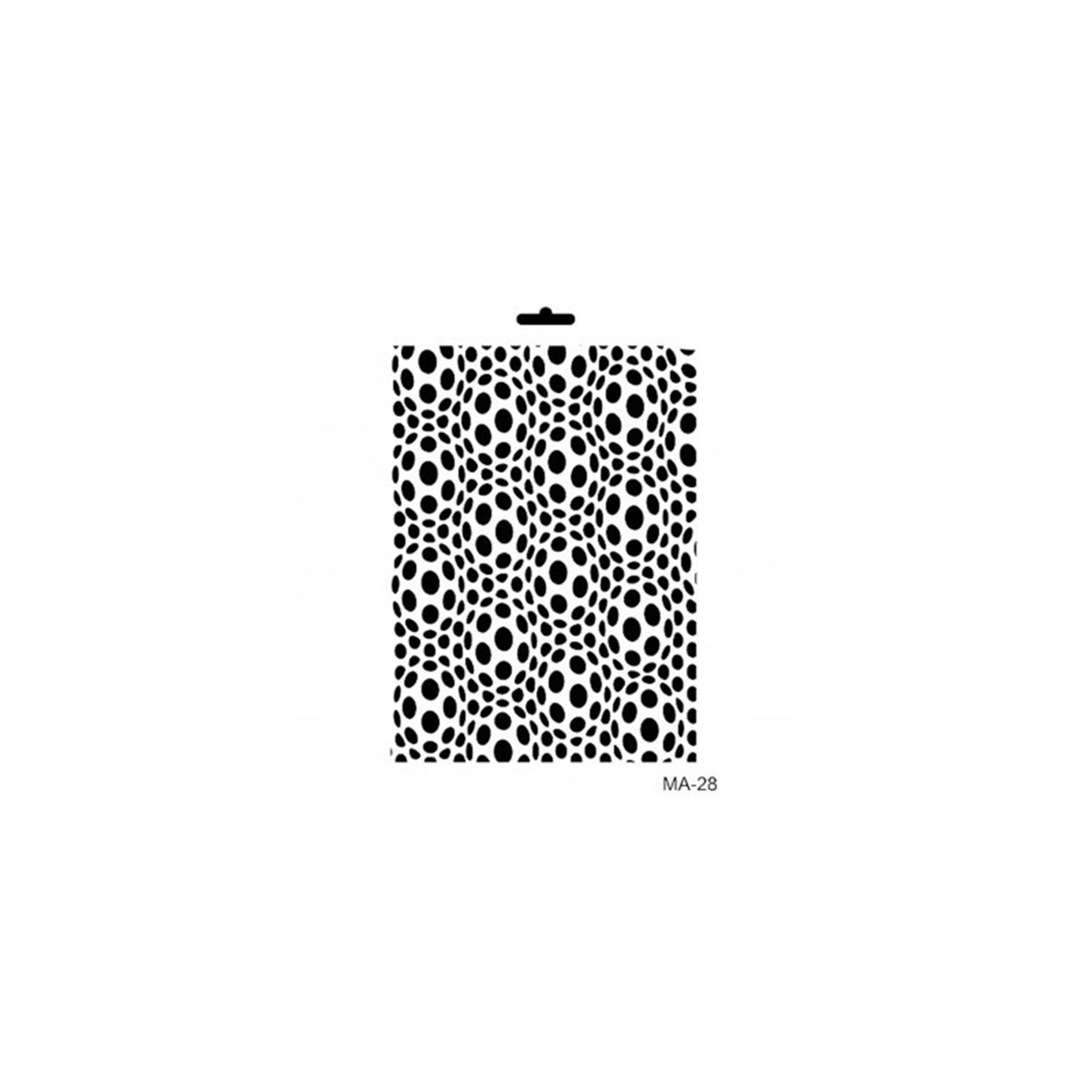 مزيج الوسائط الاستنسل سلسلة Ma Ma28 21x29