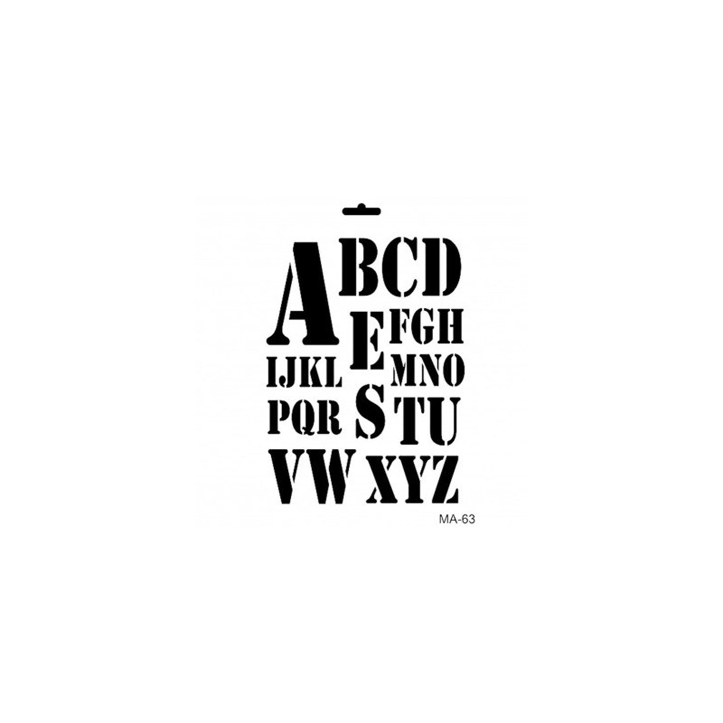 Трафарет для смешанной техники Ma Series Ma63 21x29