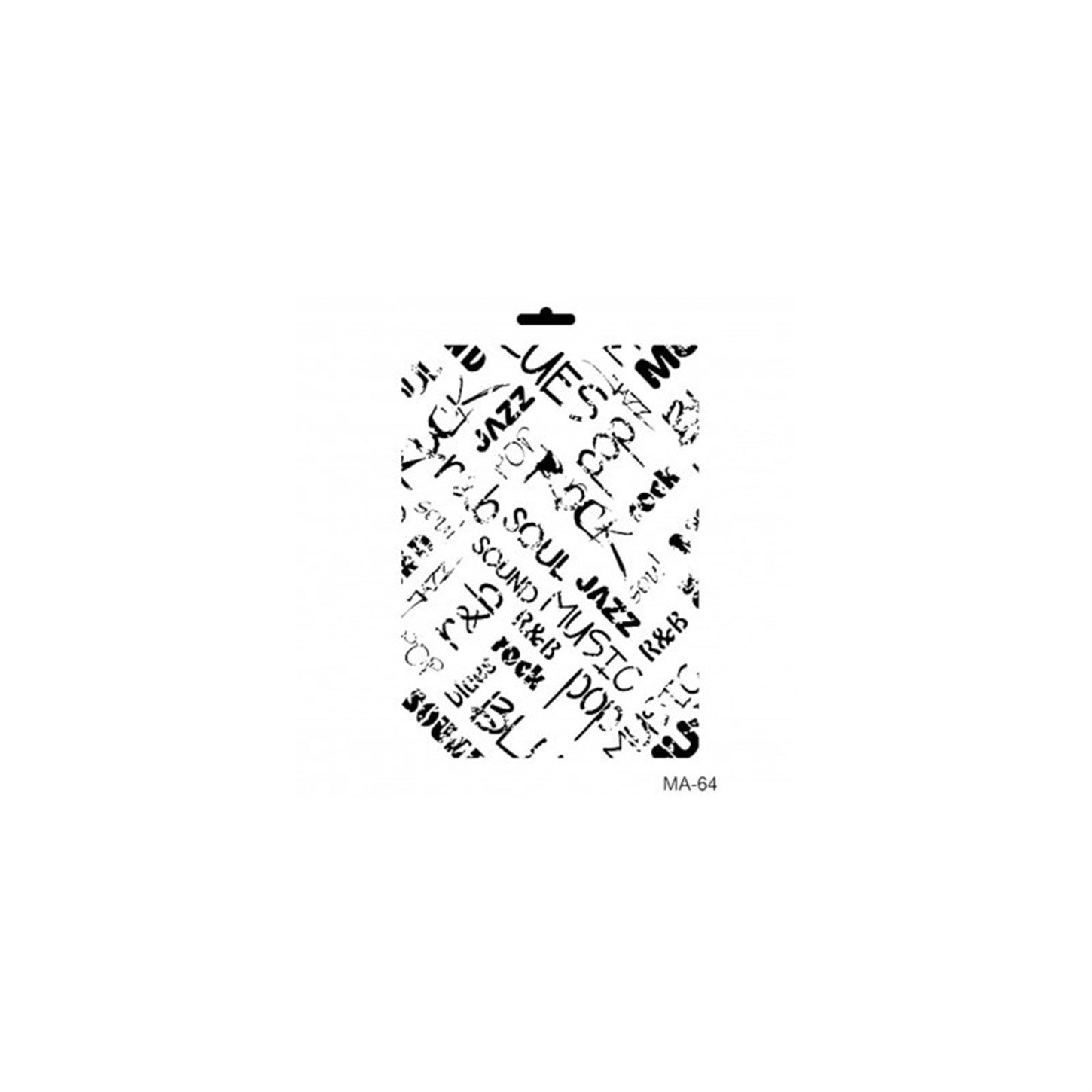 Трафарет для смешанной техники Ma Series Ma64 21x29