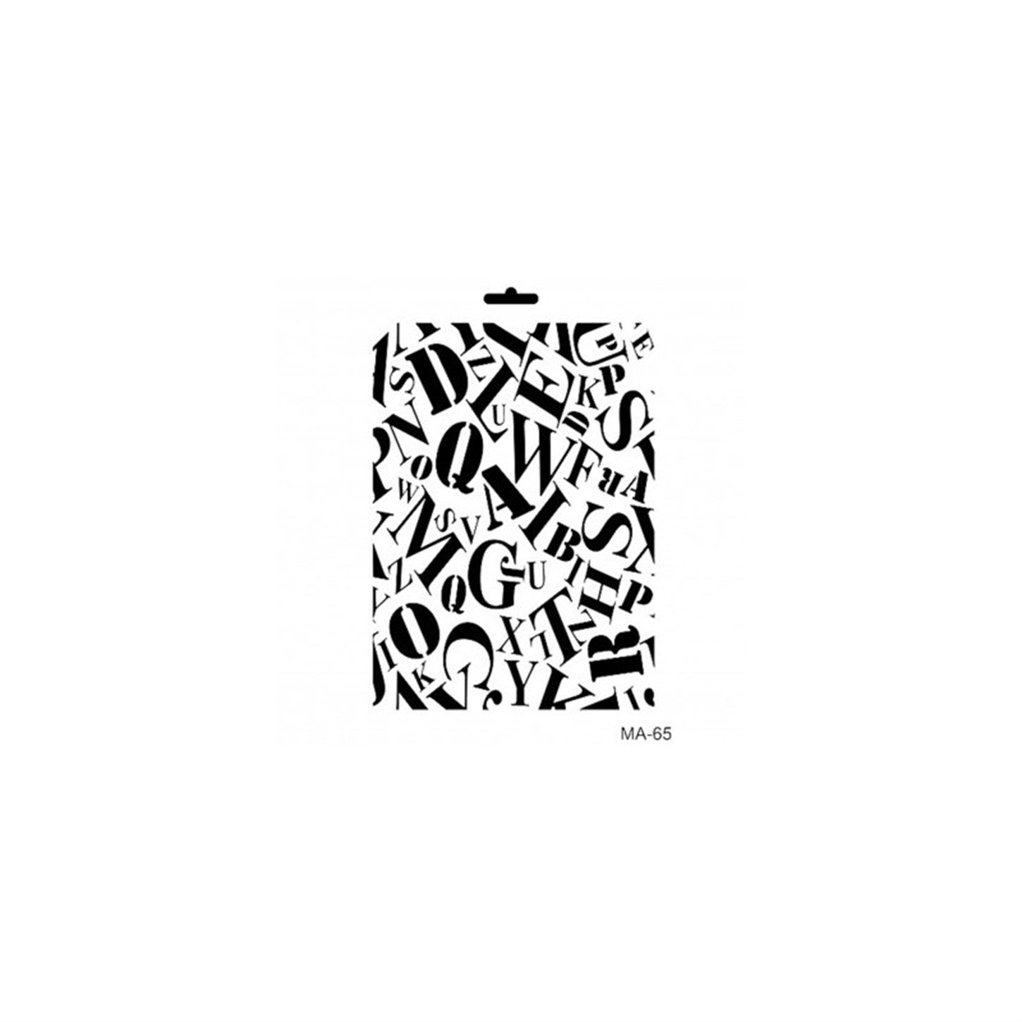 Трафарет для смешанной техники Ma Series Ma65 21x29