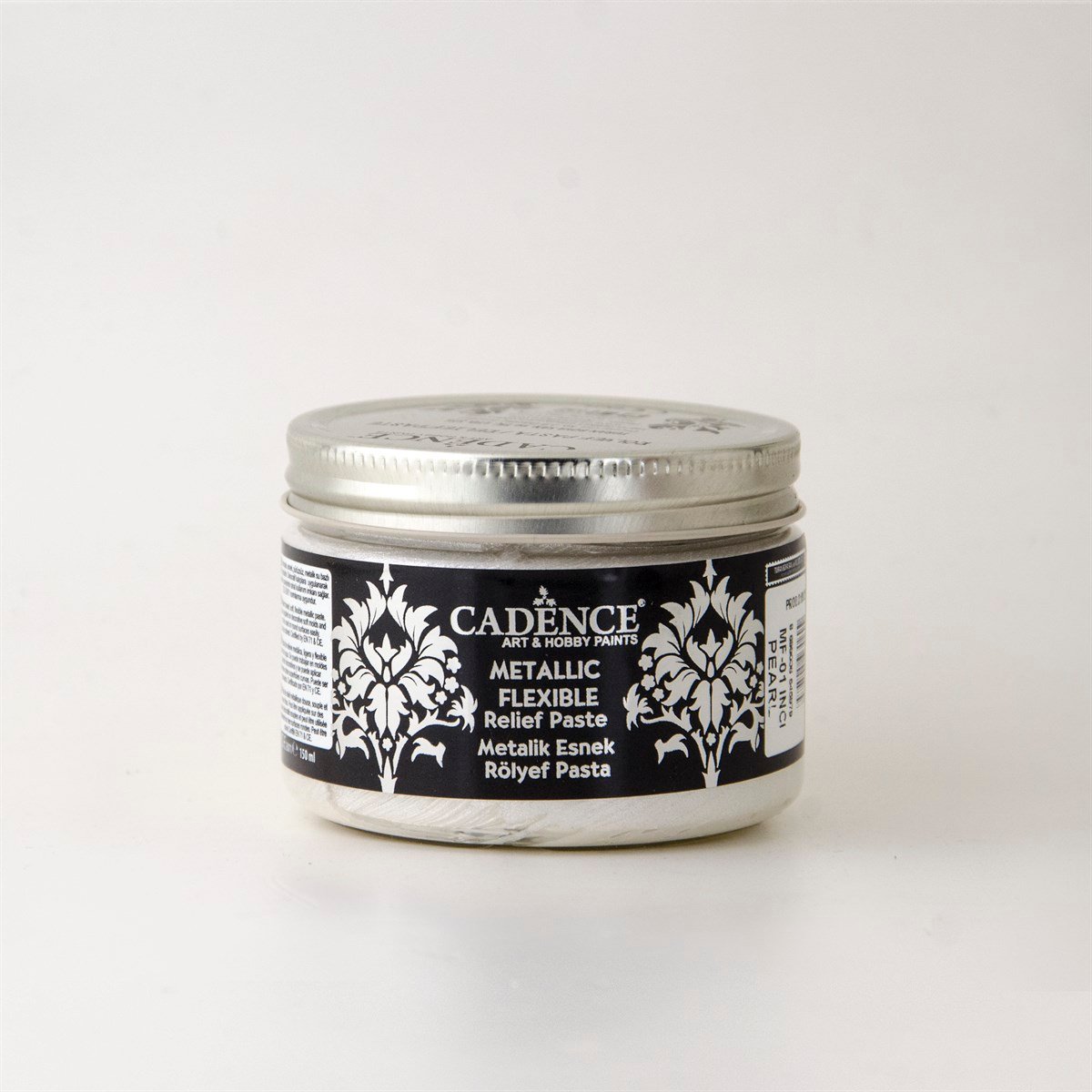 Гибкая рельефная паста металлик Mf-01 Inci 150мл