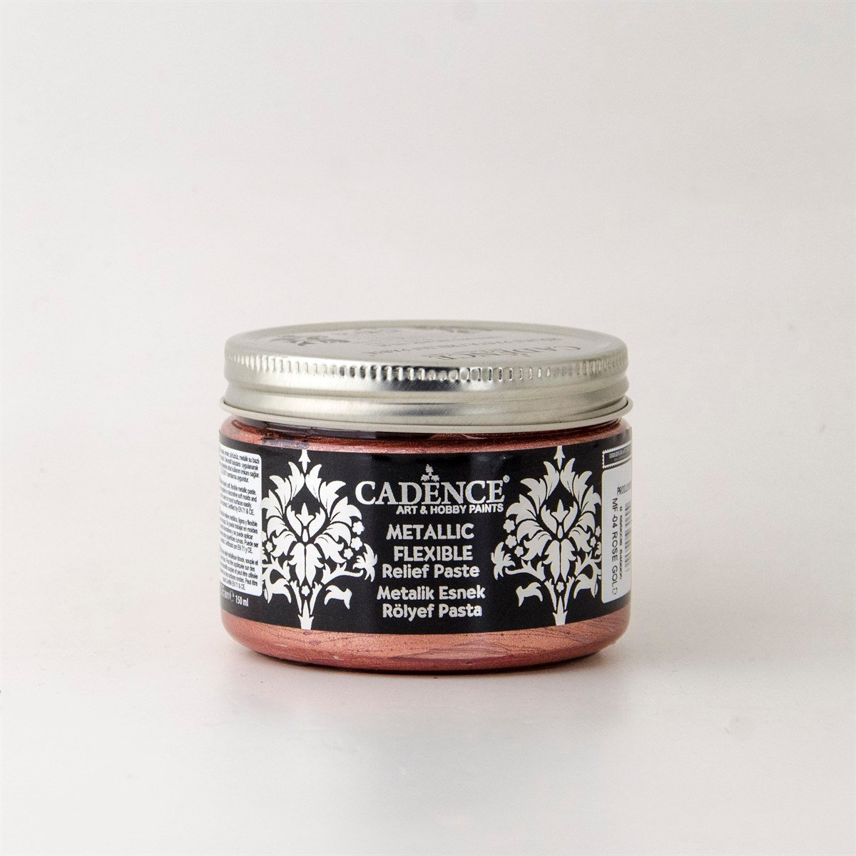 معجون معدني مرن Mf-04 ذهبي وردي 150 مل