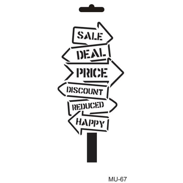 استنسل وسائط ميكس Mu Series Mu67 10x25