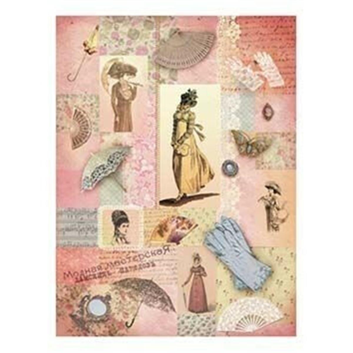 إيقاع ورق الأرز موديل 07 30x42