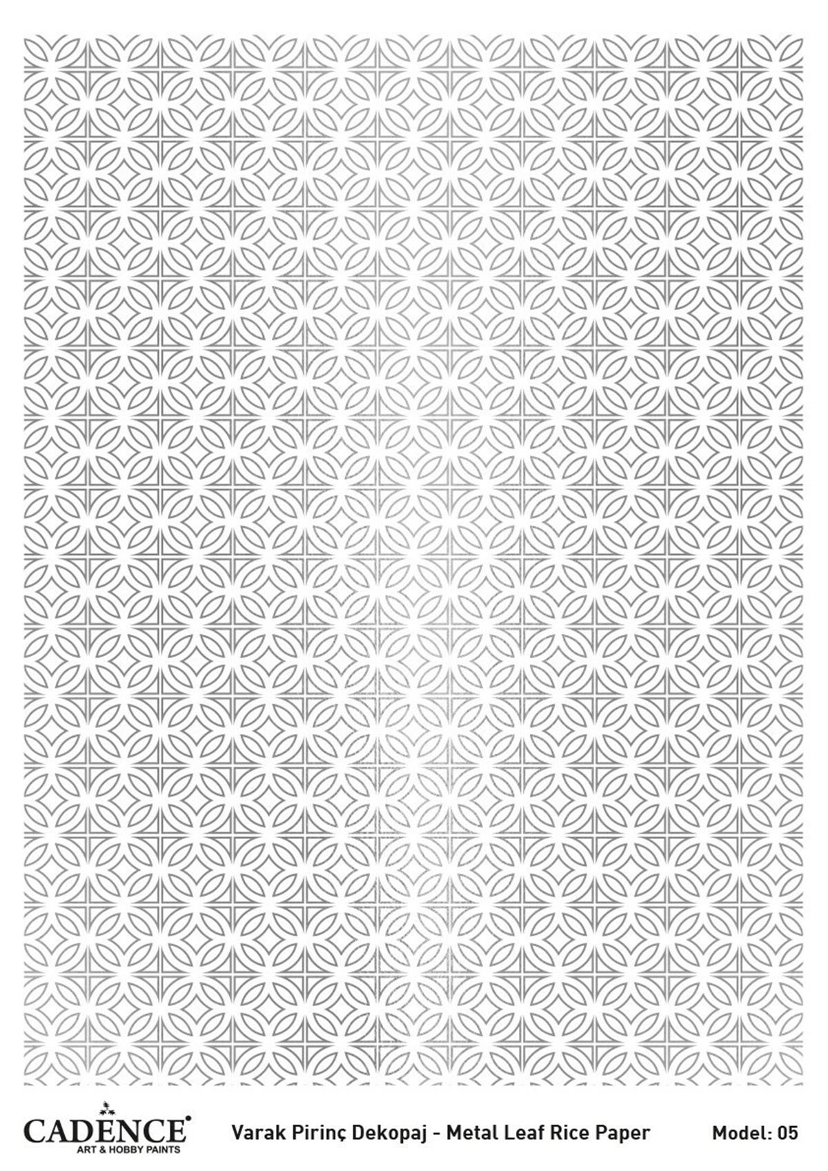 ديكوباج نحاس فضي كادينس موديل 05 30x42