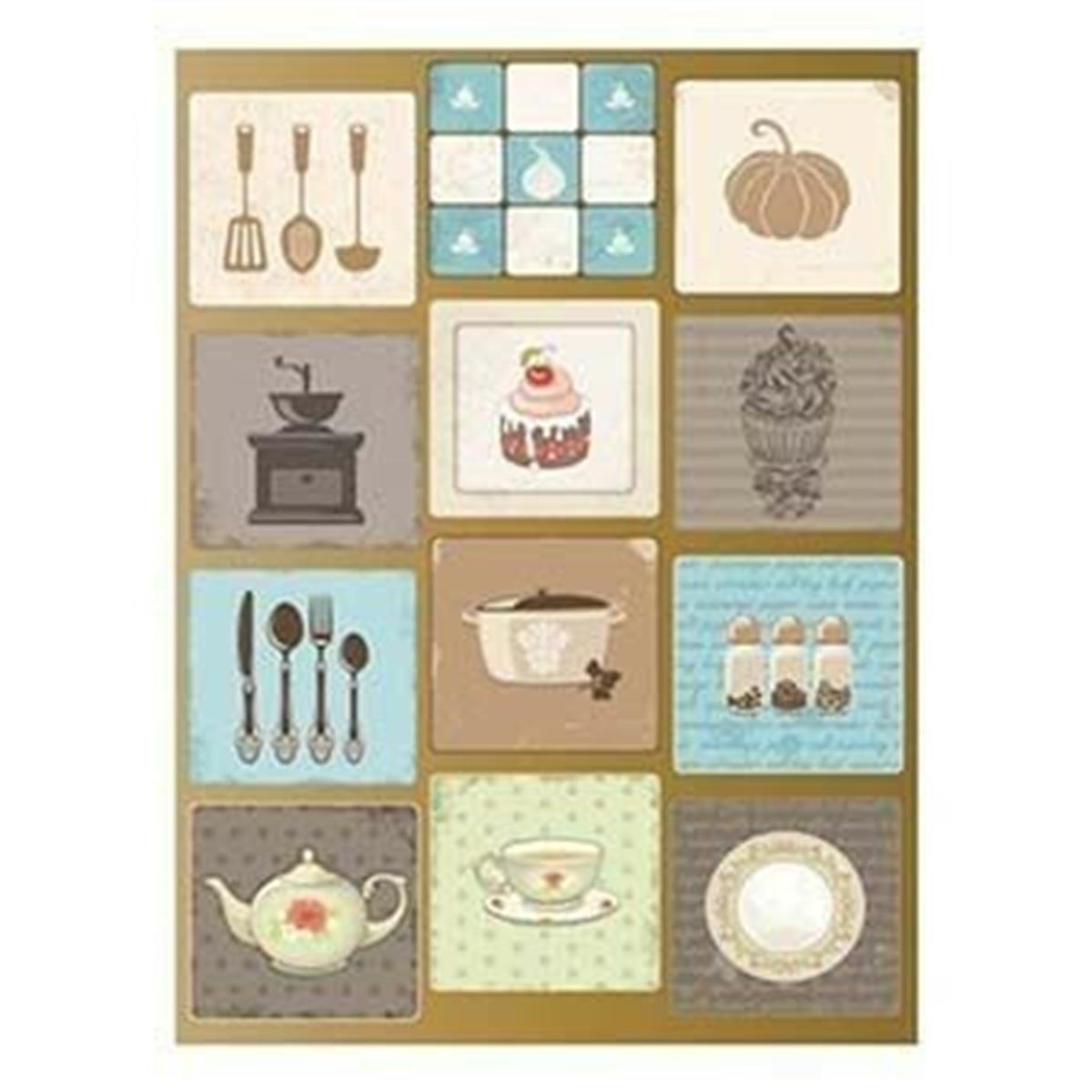 إيقاع ورق الأرز موديل 61 30x42