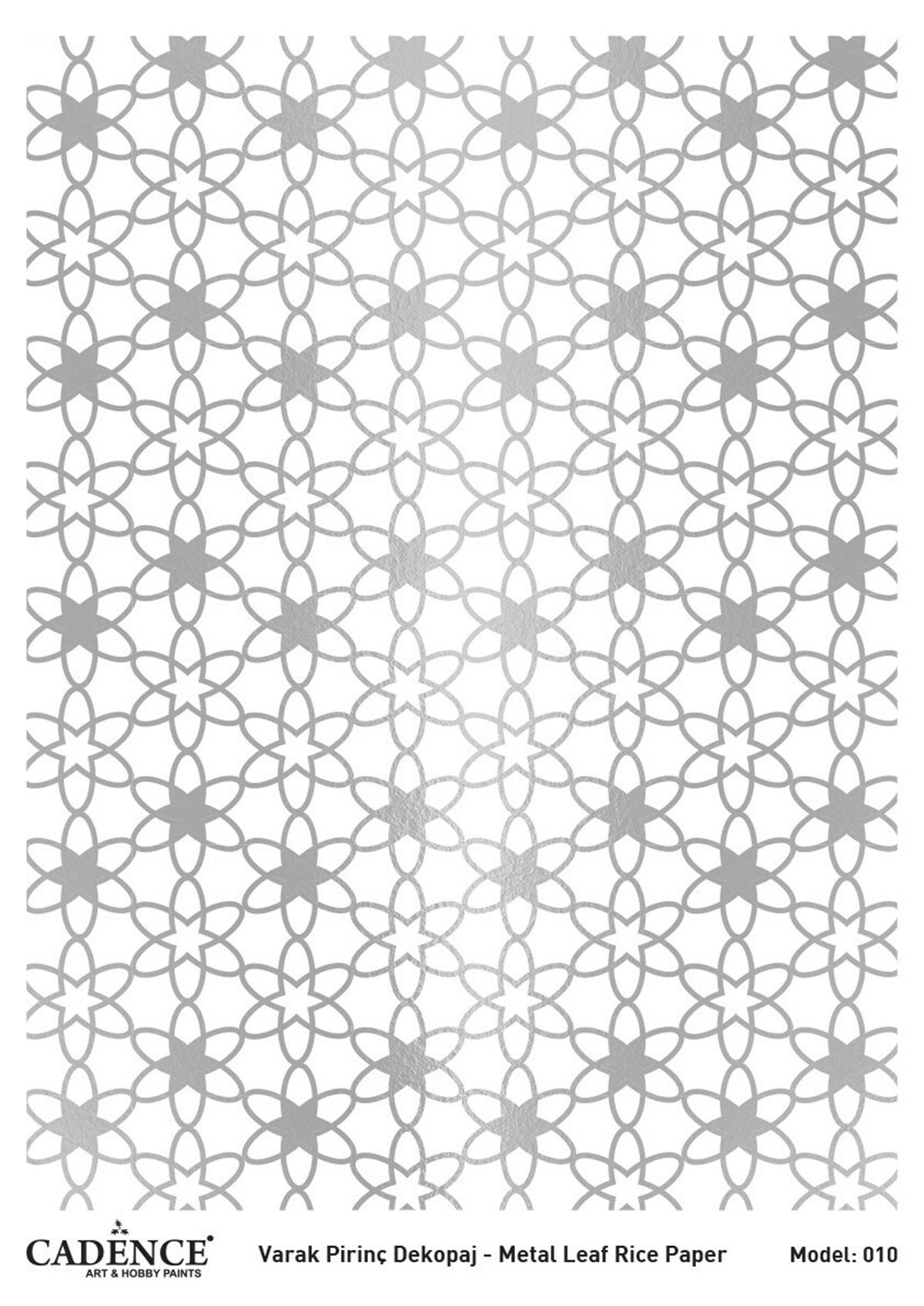 ديكوباج نحاس فضي كادينس موديل 10 30x42