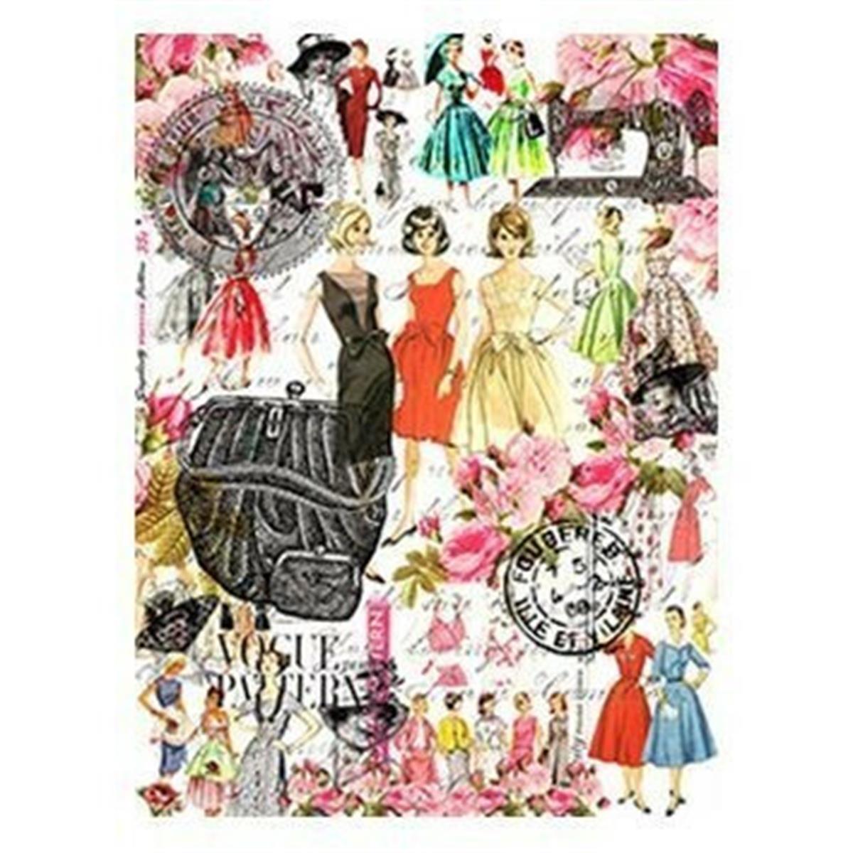 إيقاع ورق الأرز موديل 126 30x42