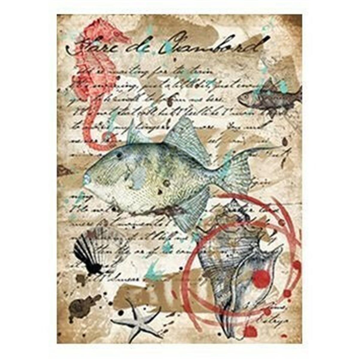 إيقاع ورق الأرز موديل 129 30x42