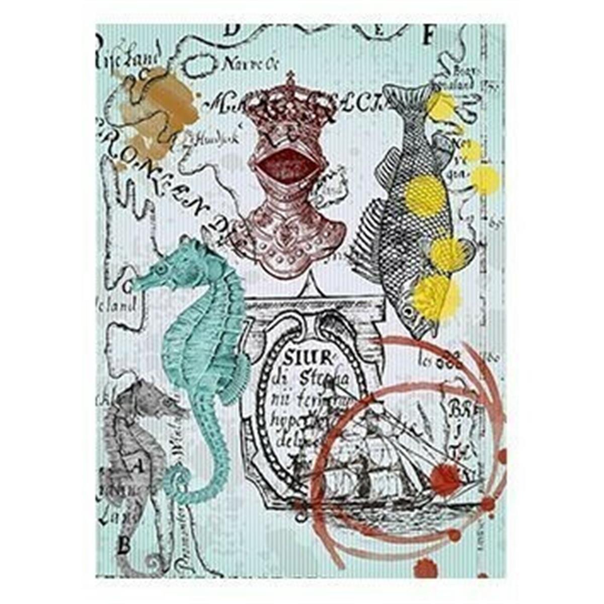 إيقاع ورق الأرز موديل 130 30x42