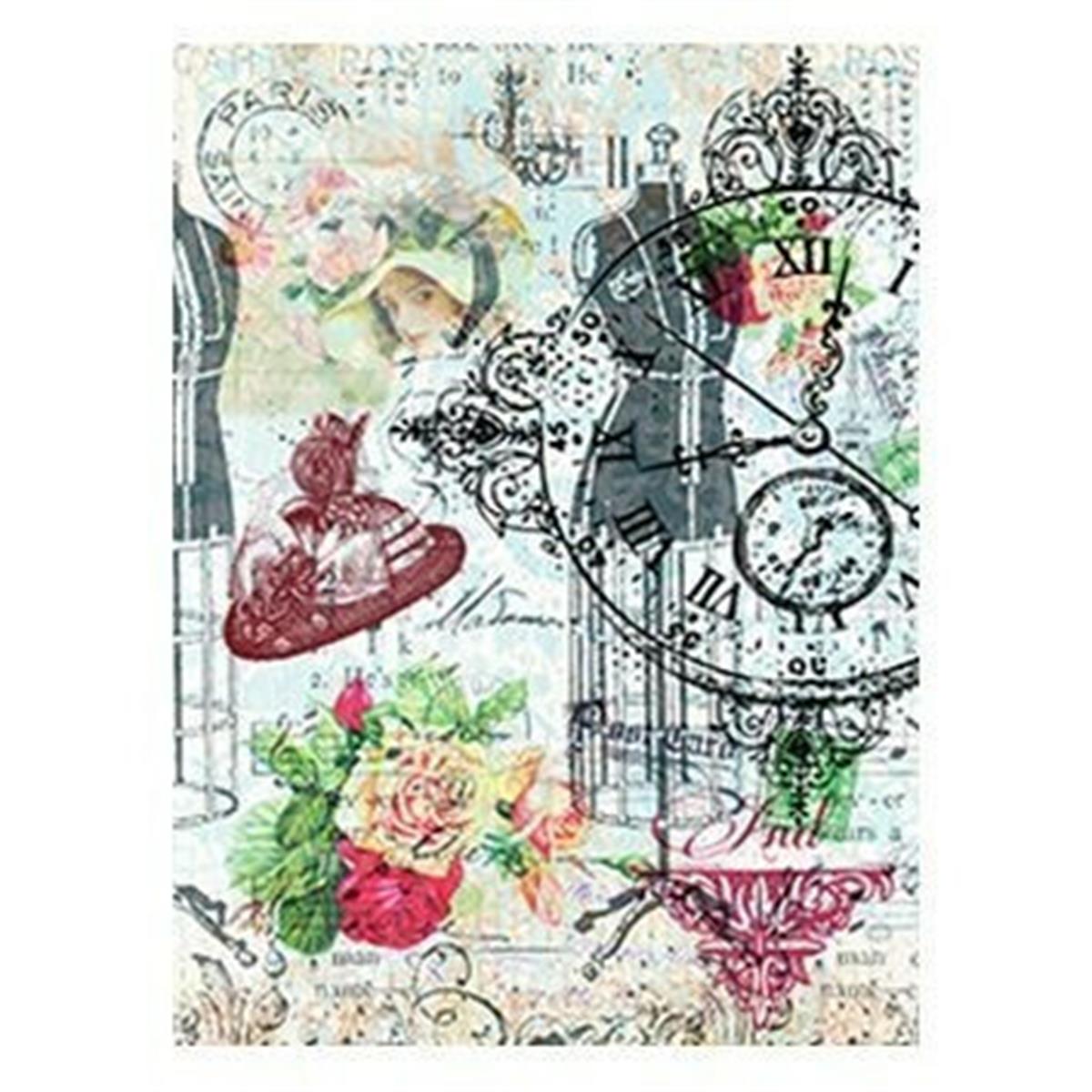 إيقاع ورق الأرز موديل 133 30x42