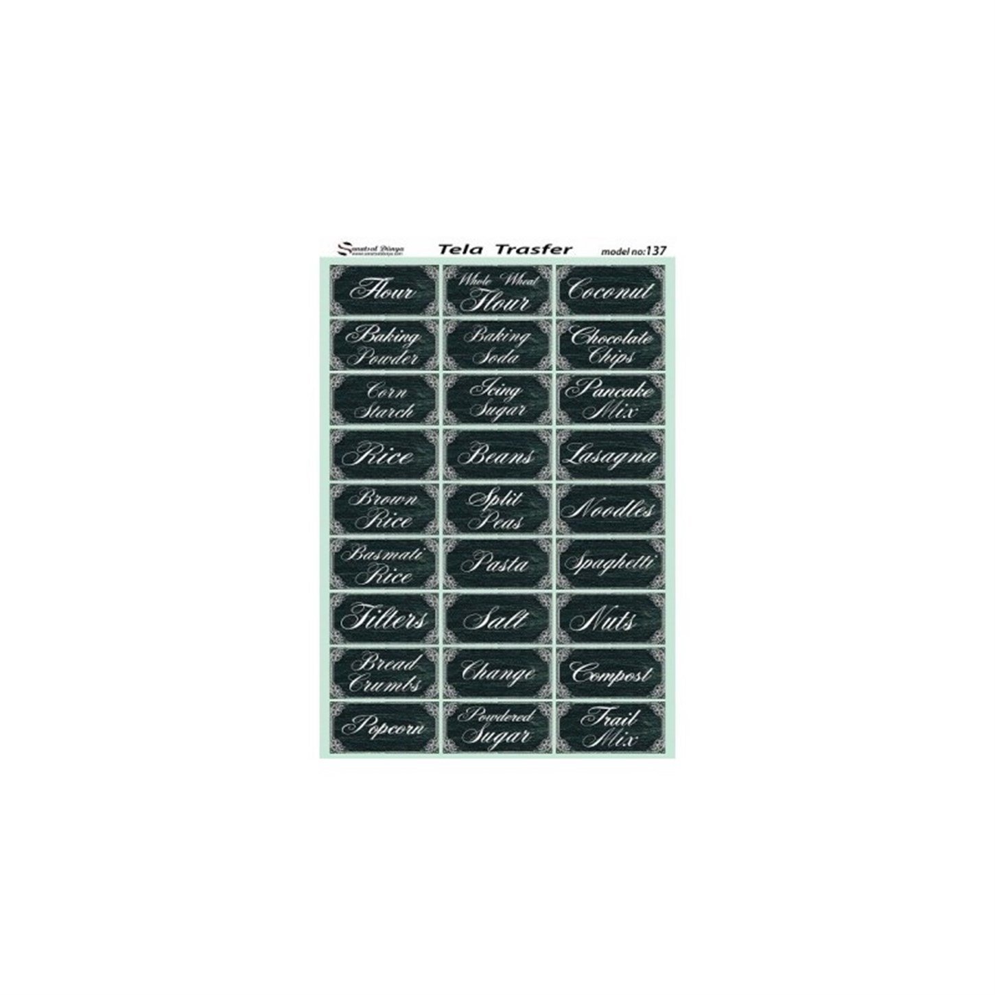 Model 137 - Tela Transfer 30x42