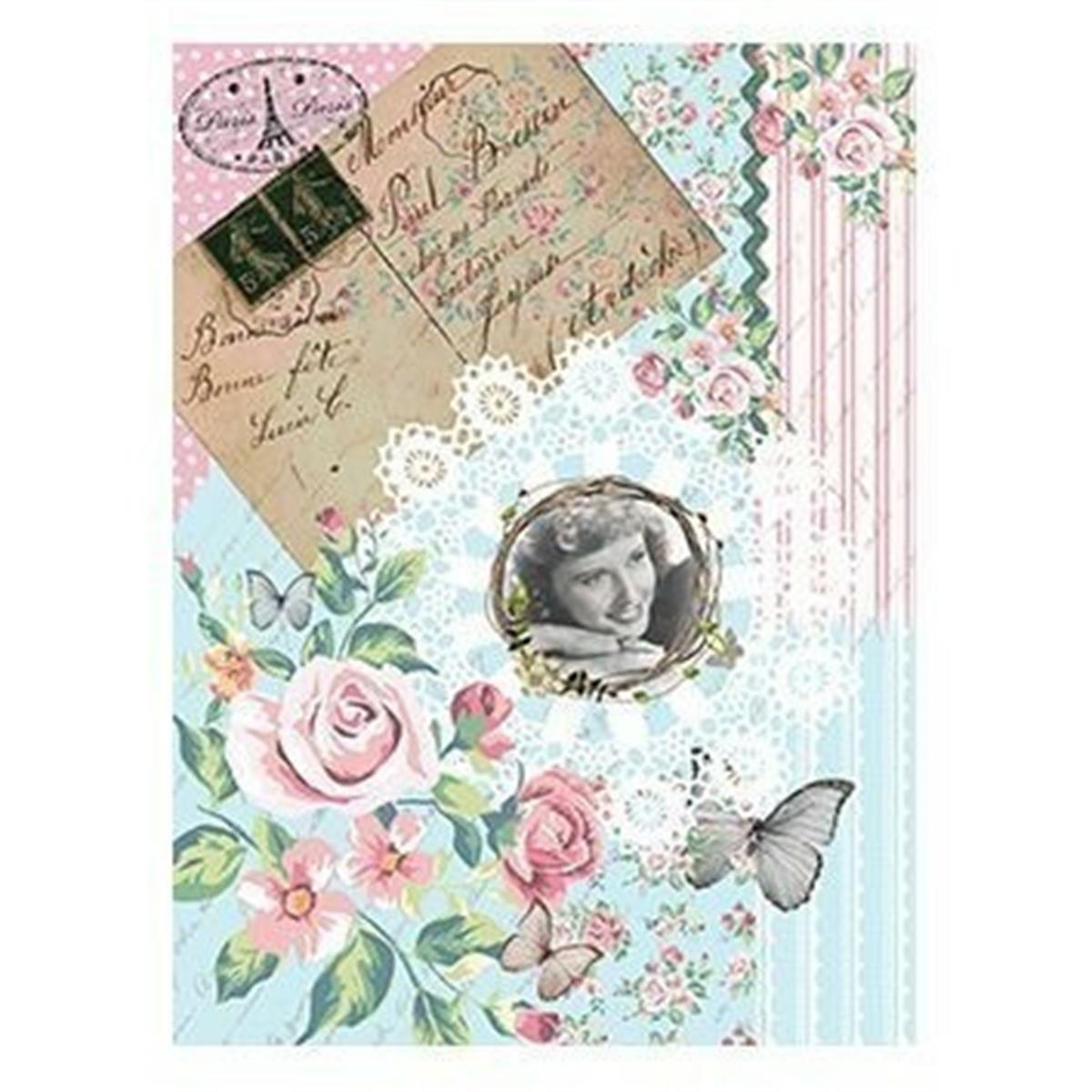 إيقاع ورق الأرز موديل 145 30x42