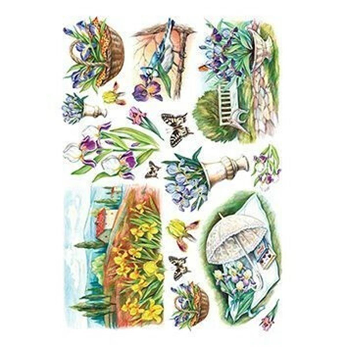 Модель 223 из рисовой бумаги Cadence 30x42