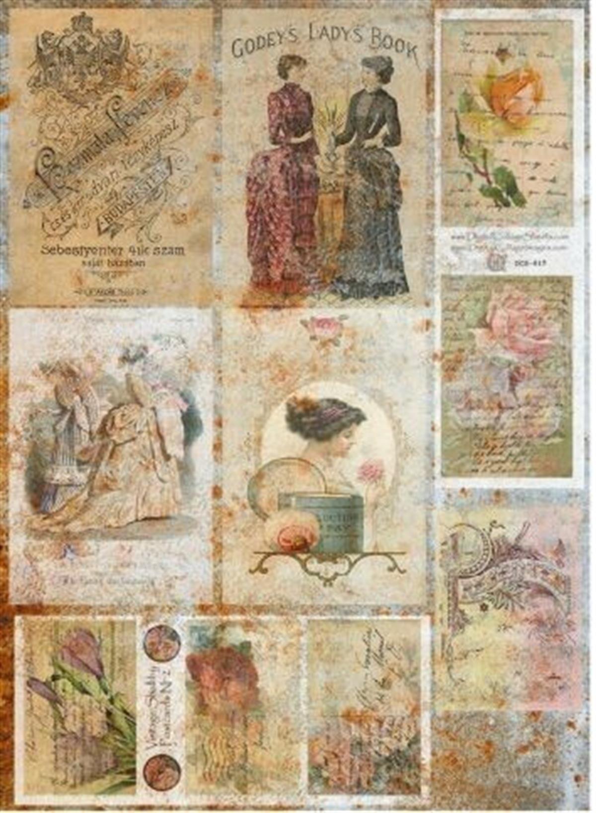 Рисовая бумага Cadence Модель 324 30x42