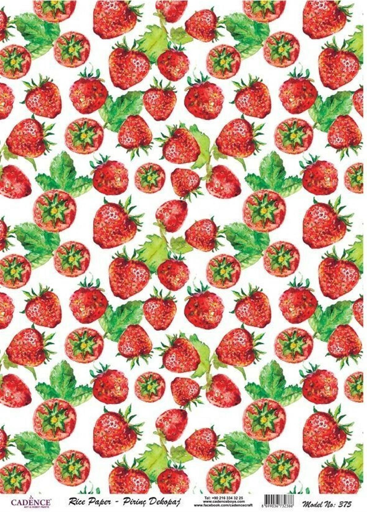 Рисовая бумага Cadence Модель 375 30x42