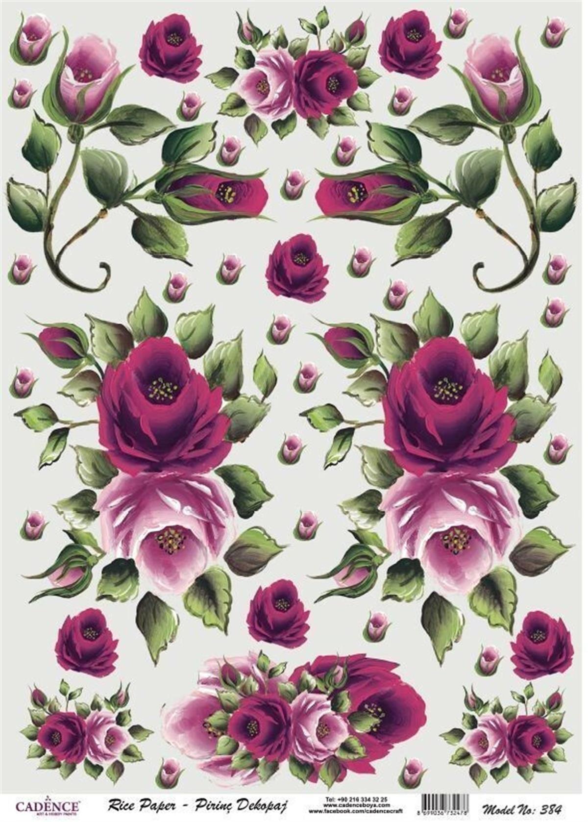 Рисовая бумага Cadence, модель 384, 30x42