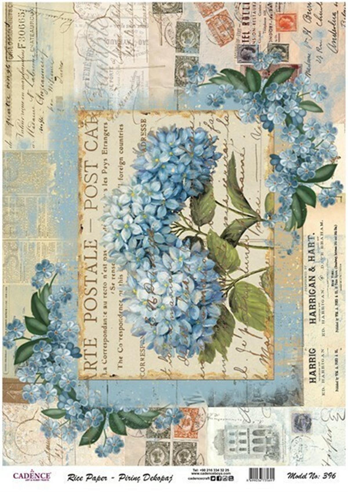 Рисовая бумага Cadence Модель 396 30x42