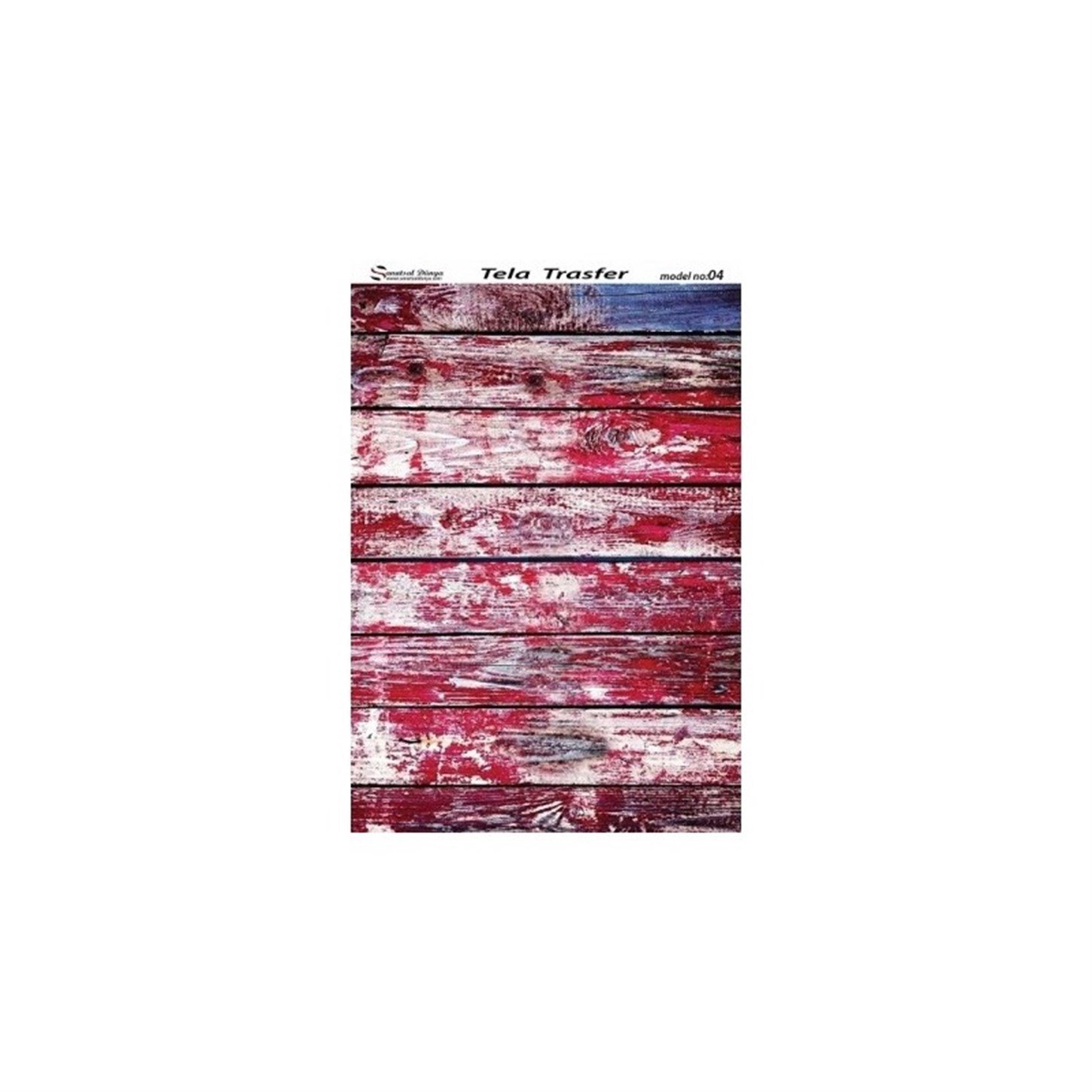 Модель 4 - Флизелиновый трансфер 30x42