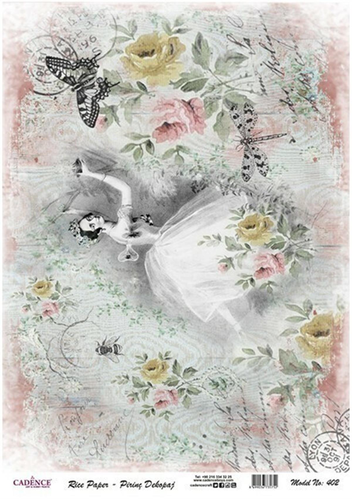 Рисовая бумага Cadence, модель 402, 30x42