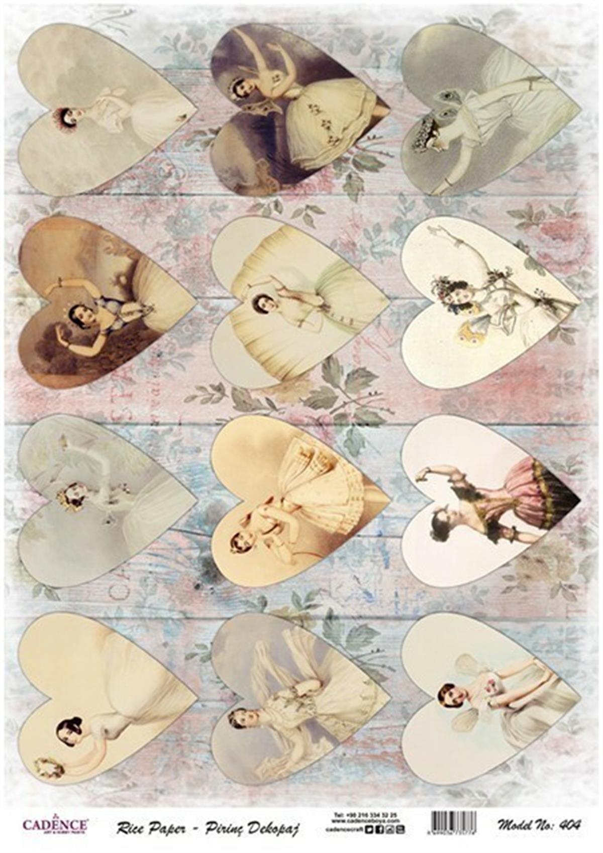 Рисовая бумага Cadence, модель 404, 30x42