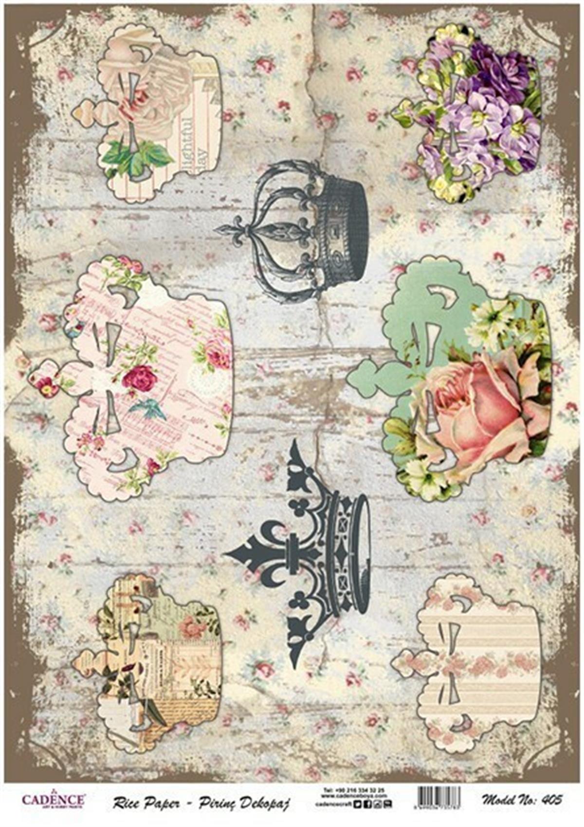 Рисовая бумага Cadence, модель 405, 30x42