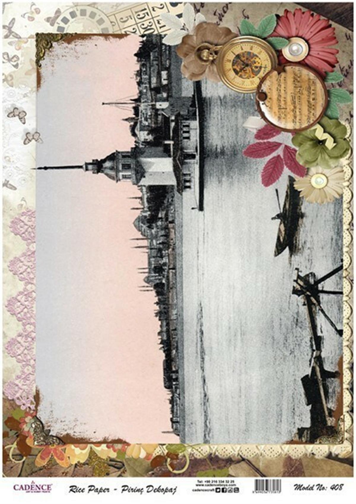 Рисовая бумага Cadence, модель 408, 30x42