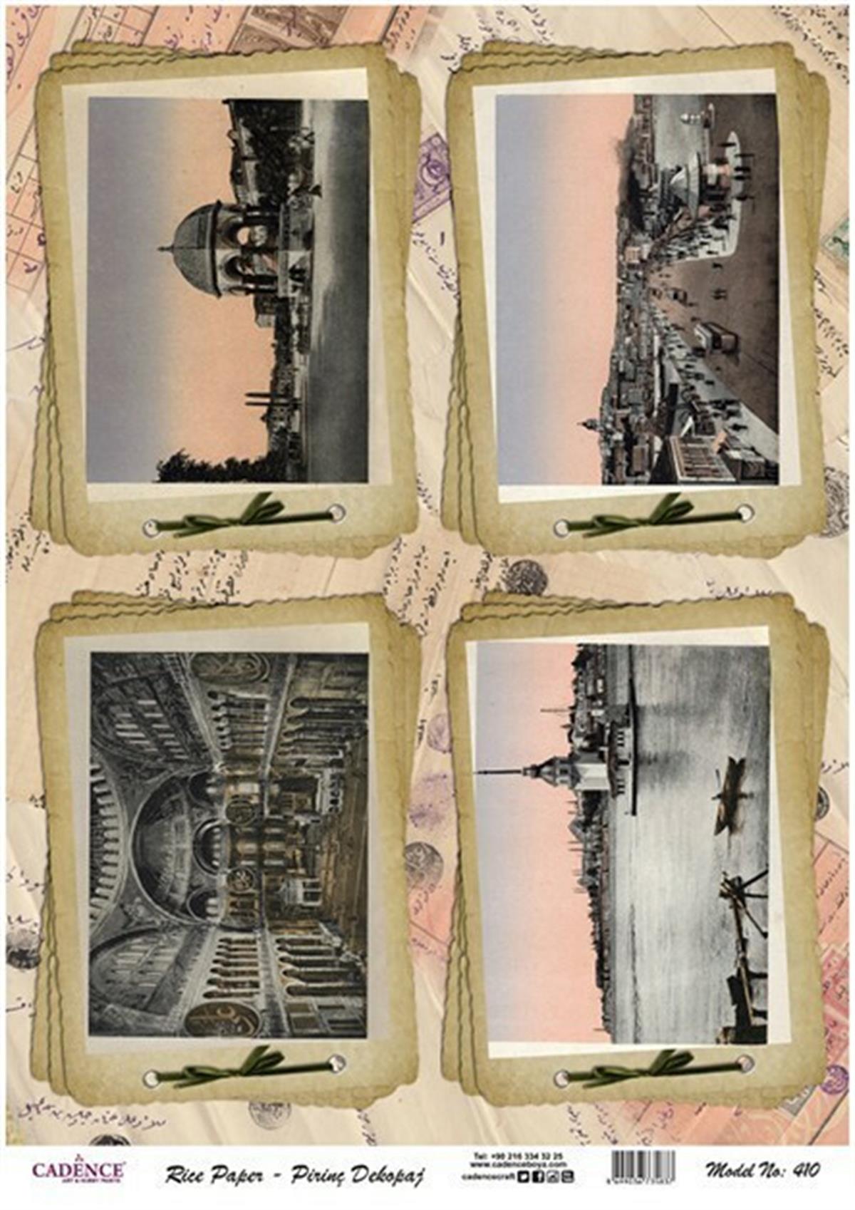 Рисовая бумага Cadence Модель 410 30x42